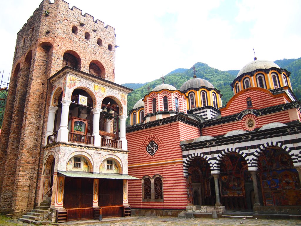 世界一周　ブルガリア　リラ　修道院　ブルガリア正教