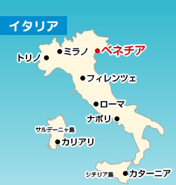 イタリア　地図