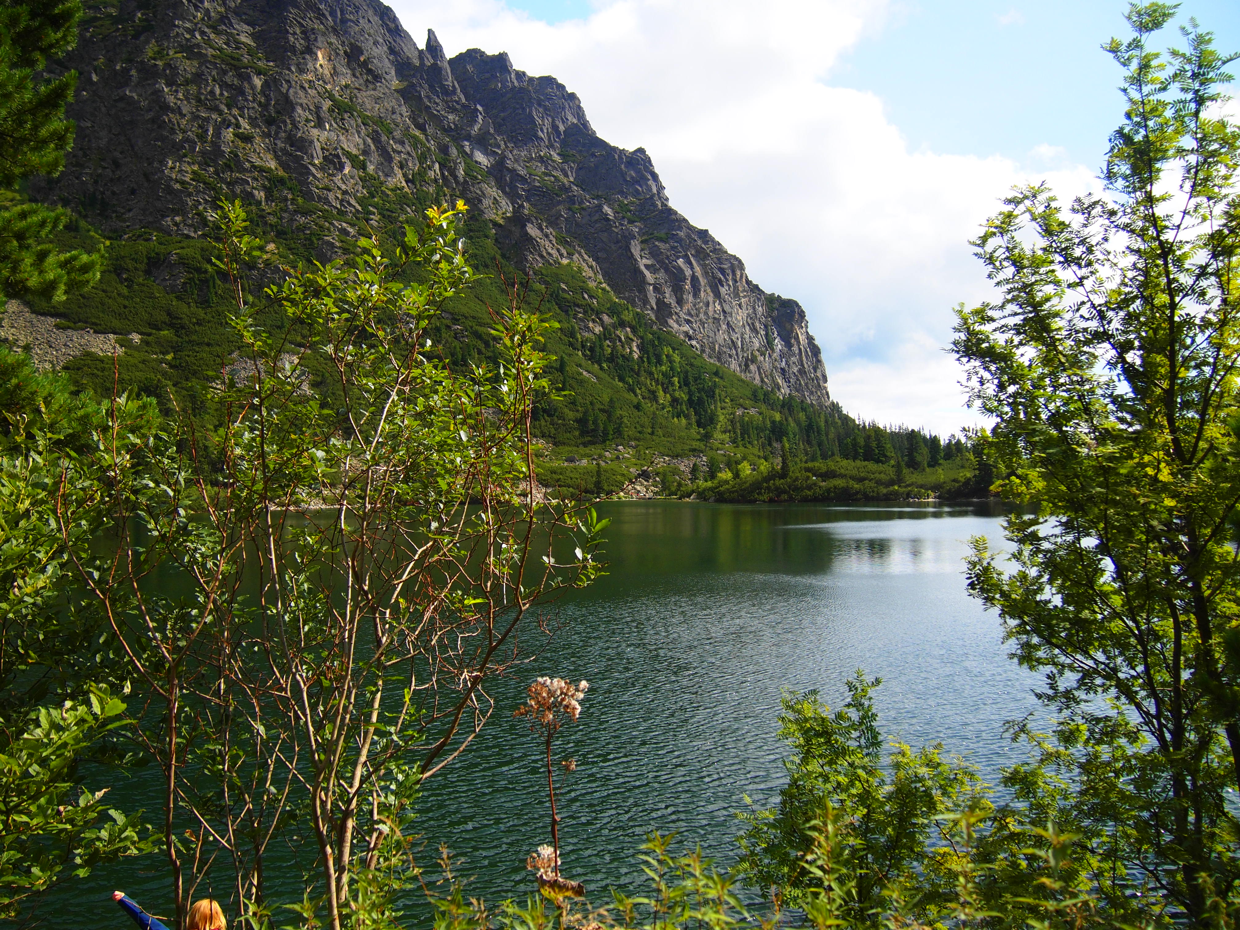 ポプラド　タトラ　スロバキア　山　トレッキング　自然　湖