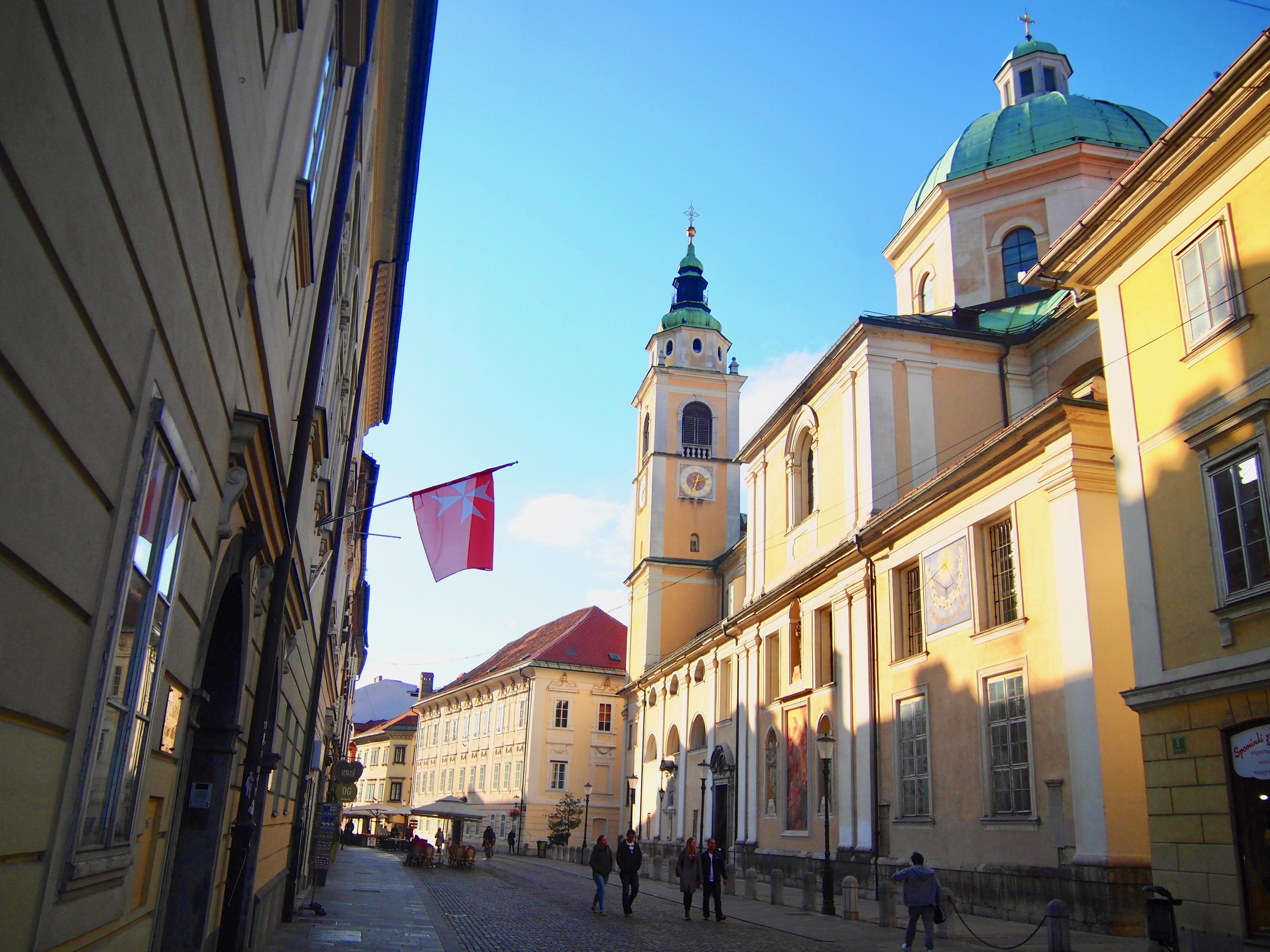 世界一周　ヨーロッパ　スロベニア　リュブリャナ　観光