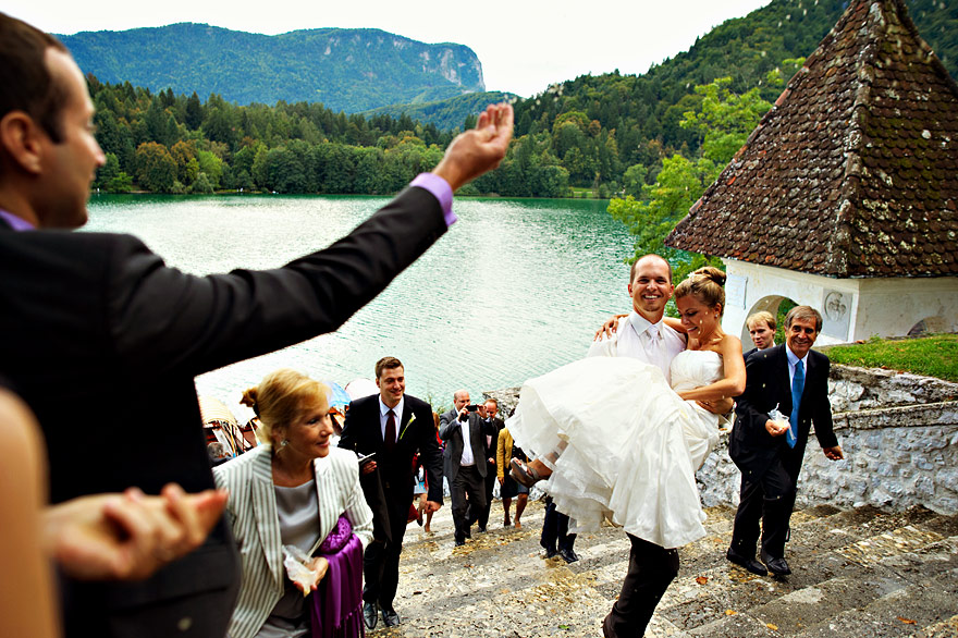 世界一周　ヨーロッパ　スロベニア　ブレッド湖　イメージ
